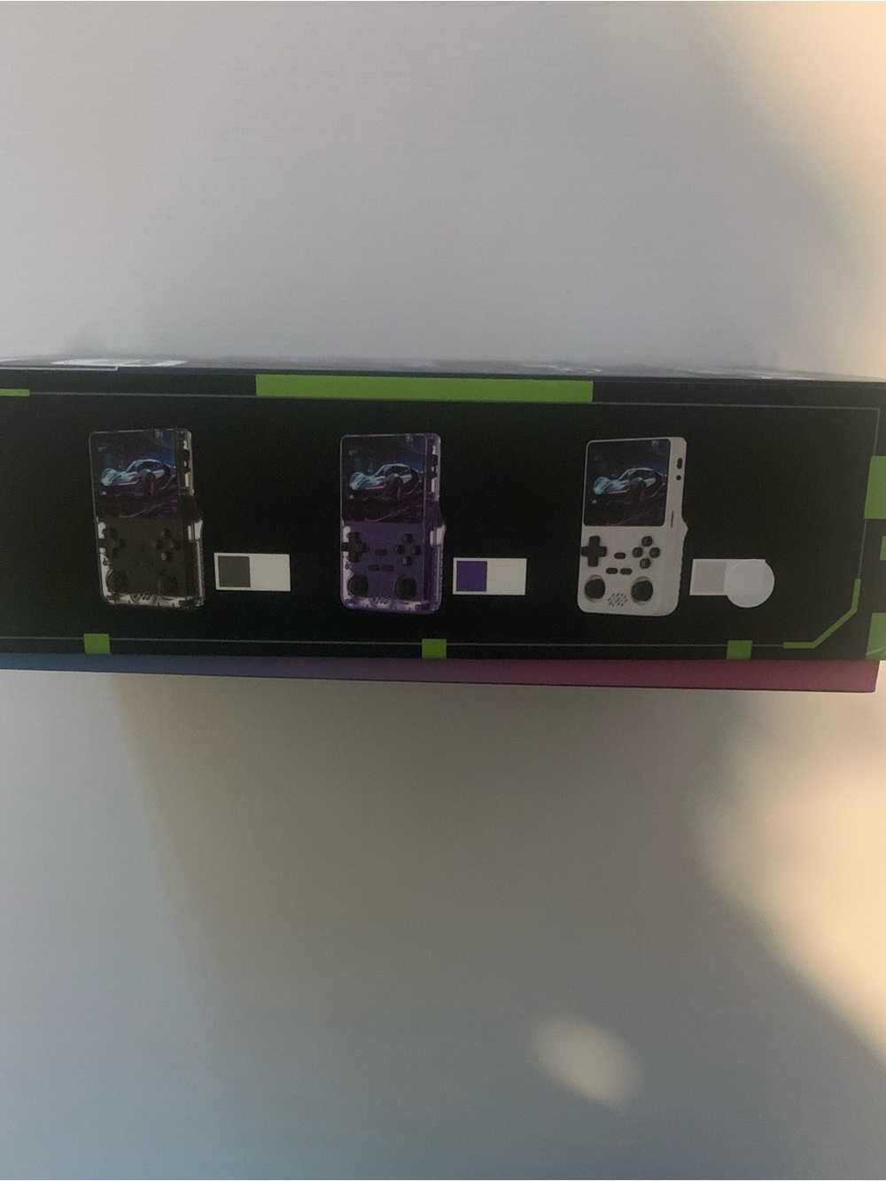 Purple RX65 Portable Handheld Game Console - Picture 2 of 16